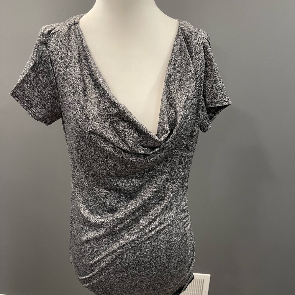 New Motherhood Grey Small Shirt Work it Girl C14